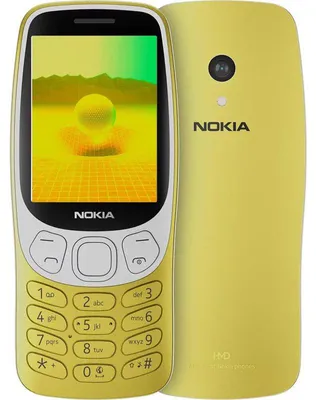 Produktbild von HMD Nokia 3210 (2024), Balken, Dual-SIM, 6,1 cm (2.4"), 2 MP, 1450 mAh, Gold