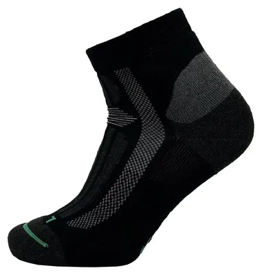 Produktbild von Quarter-Werksocken aus Lyocell – Schwarz – 35-38