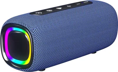 Produktbild von INF Bluetooth-Lautsprecher mit RGB-Lichtern Blau