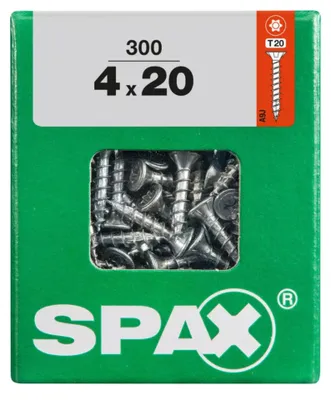 Produktbild von Spax Universalschrauben 4.0 x 20 mm TX 20 - 300 Stk.