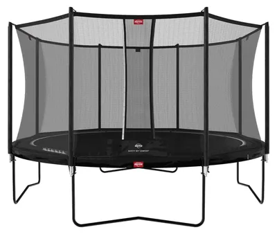 Produktbild von BERG Trampolin Favorit Regular 430 + Sicherheitsnetz Comfort Schwarz