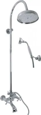 Obrázek produktu pro Slezák-RAV Vodovodní baterie vanová Slezák RAV Morava Retro MK159/3 Barva: chrom, Rozměr: 150 mm