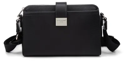 Produktbild von Damen-Umhängetasche, Modell Lunara, aus veganem Kunstleder (PU)