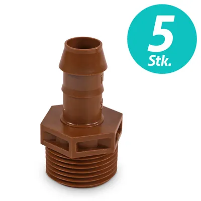 Produktbild von 5 Stk. Rain Bird XFF Anschlussstück AG x 3/4''