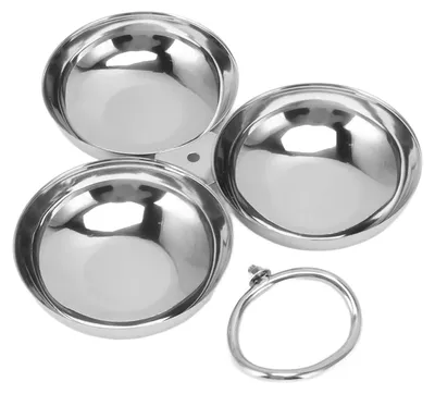 Zdjęcie produktu dla Przenośna miska na owoce ze stali nierdzewnej, 3 w 1