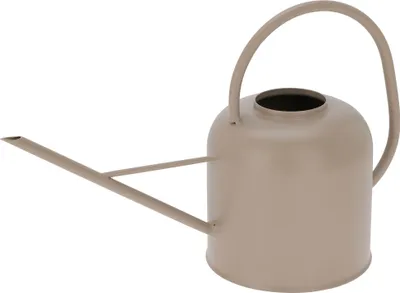 Image de Arrosoir en métal, capacité 1 litre, couleur beige, marque H&L