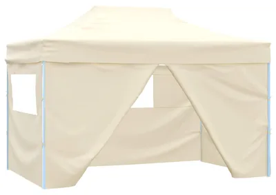 Image de vidaXL Tente de réception Crème 291 x 431 x 315 cm Tissu Oxford