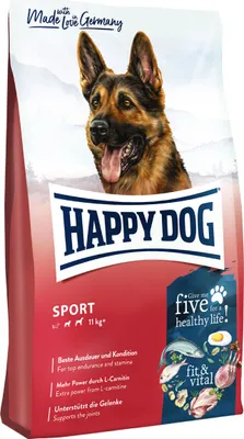 Produktbild von Happy Dog 60776 - Supreme fit & vital Sport - Alleinfutter für Hunde im Leistungs- / Sportbereich - 14 kg Inhalt