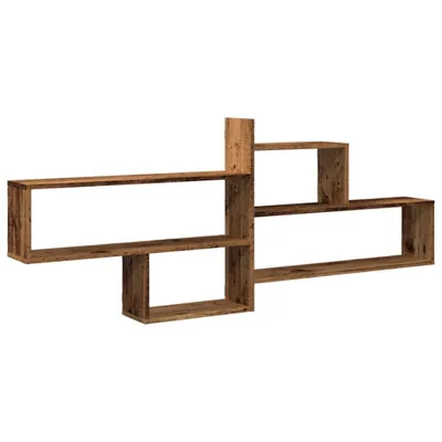 Immagine prodotto di vidaXL Scaffale da parete in legno vecchio 167,5x18x68 cm Materiale a base di legno