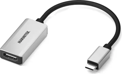 Produktbild von USB C auf Ethernet Adapter Kabel - Marmitek - Thunderbolt verbinden zu LAN - Verbinden Sie Ihren Mac oder Laptop fest mit einem Router, obwohl ein RJ45 Anschluss fehlt - USBC Wandler