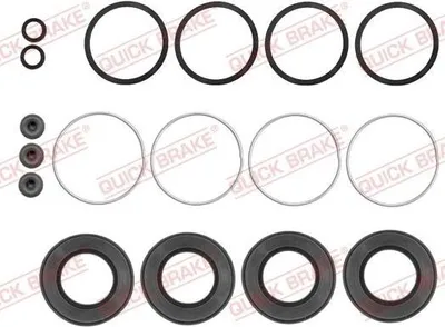 Produktbild von QUICK BRAKE Bremssattel-Reparatursatz für VOLVO 240 (P242, P244) Vorne 114-0423