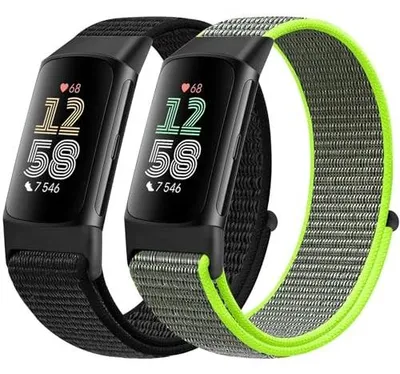 Zdjęcie produktu dla Pasek nylonowy do fitbit charge 5 sportowy bransoletka męska damska
