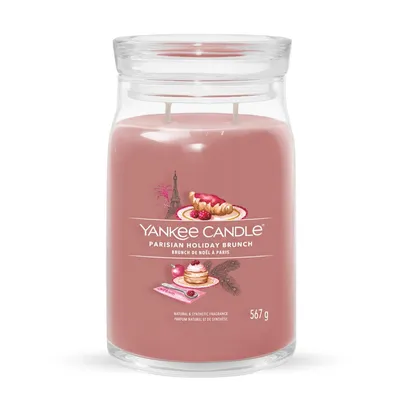Produktbild von Yankee Candle - Duftkerze Parisian Holiday Brunch - 567g - bis 90 Std.