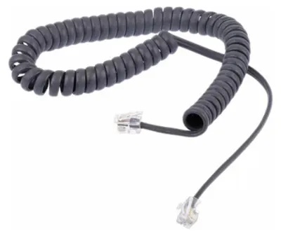 Produktbild von Goobay Hörerkabel - RJ-10 männlich zu RJ-10