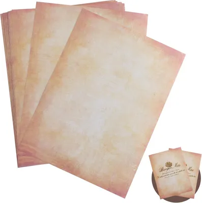 Imagen del producto de Papel de pergamino A4, 60 hojas, 100 g/m², para impresoras de inyección de tinta y láser