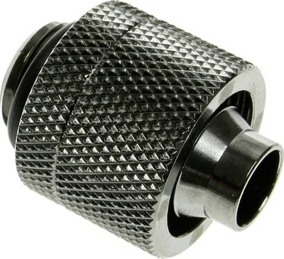 Produktbild von Bitspower Anschluss gerade G1/4 Zoll AG auf 16/10mm - schwarz glänzend