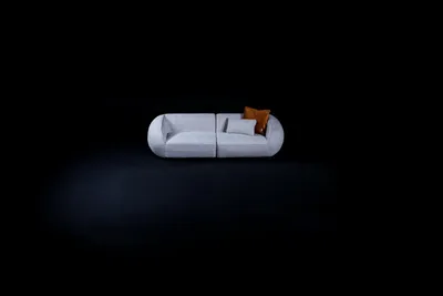 Produktbild von Designer Sofa Couch 3 Sitzer Polstermöbel Couchen Möbel Textil Stoff