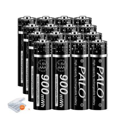 Image de Pile rechargeable AAA, Li-Ion, 900mWh, 16 pièces AAA