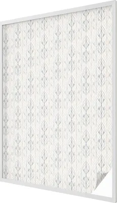 Obrázok produktu pre Vitrážová fólia na okno - 146x100 cm - vitrážový vzor - nepriehľadná dekoratívna fólia na ochranu súkromia - samolepiaca, UV ochrana - vzor listov