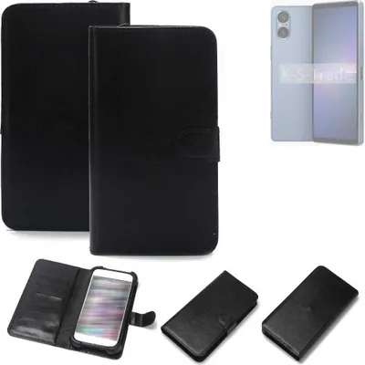 Produktbild von K-S-Trade Handyhülle Schutzhülle kompatibel mit Sony Xperia 5 V Handy Schutz Hülle Handyhülle Bumper schwarz 1x