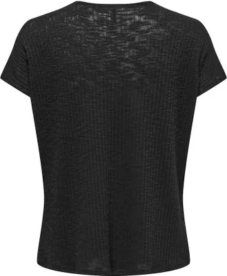 Produktbild von ONLY ONLMILA S/S V-NECK TOP BOX JRS Black S