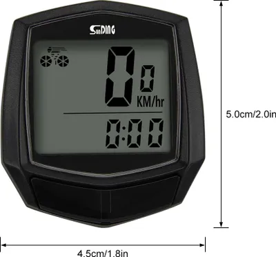 Obrázok produktu pre Cyklistický počítač Káblový typ cyklistického počítača Odolný voči dažďu LCD obrazovka Cyklistický počítač