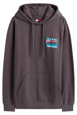 Produktbild von Tommy Jeans - Kapuzenpullover für Herren GT21641 (S) (gewaschenes Schwarz)