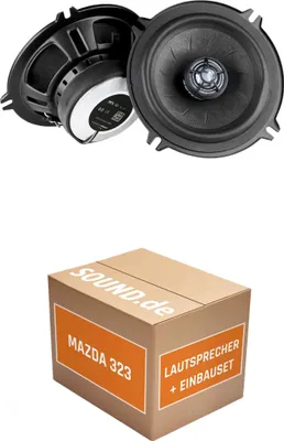 Produktbild von Lautsprecher Boxen Einbaupaket vorne Eton PFX13 passend für Mazda 323 Typ BA | 2x Tief-Mitteltöner mit integriertem Hochtöner 90W MAX