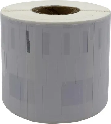 Imagen del producto de Etiquetas blancas, de 54 x 11 mm, con 1500 unidades, para joyería y gafas