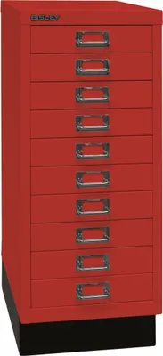 Produktbild von Bisley MultiDrawer Schubladenschrank - Farbe: Kardinalrot