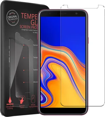 Produktbild von 2x Conie Glasfolie für Samsung Galaxy J4 Plus Displayschutz Folie Panzer Glas Premium Schutzfolie Set Blasenfrei