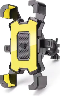 Produktbild von Motorrad-Telefonhalter, automatische Verriegelung, Lenker, Rückspiegel, Handyhalterung, rutschfest, universell, für Motorrad und Fahrrad