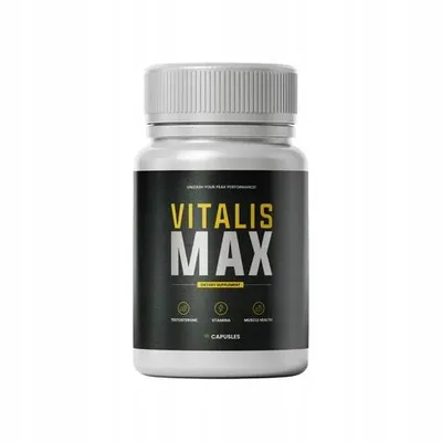 Produktbild von Vitalis Max - Natürlicher Energie- Und Kraftbooster Für Männer 30 Kapseln