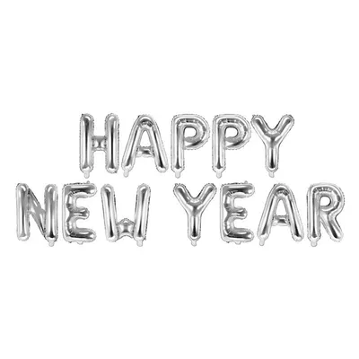 Produktbild von Folienballon Happy New Year, 422x46cm, gold