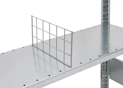 Produktbild von Draht-Steckgitter 400x140 mm - Tiefe x Höhe, für 25-er Kante