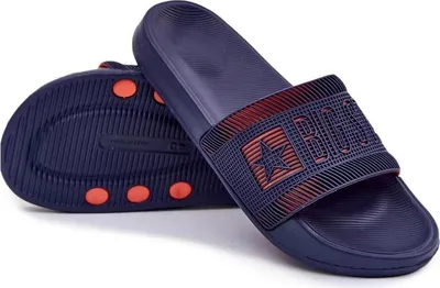 Produktbild von Herren Pantoletten Big Star RR174A052 Dunkelblau 41