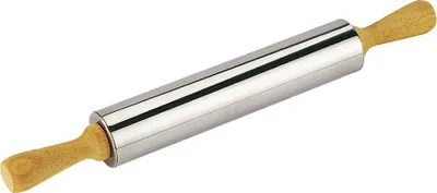Image de Tescoma Rouleau à pâte en acier inoxydable DELICIA 25 cm, ø 5 cm