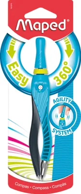 Image de Compas Kid'Z AGILITY, assorti, blister 1 pièce