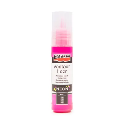 Immagine prodotto di PENTART vernice per contorno neon 20ml rosa
