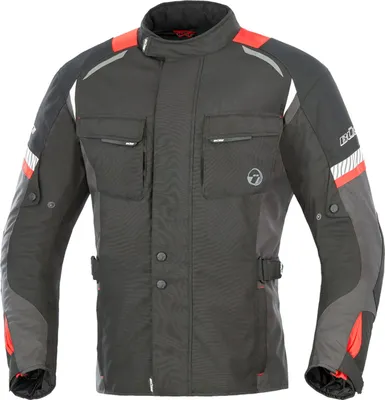 Produktbild von Büse Breno Motorrad Textiljacke Grösse: M, Farbe: Schwarz/Rot