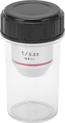 Obrázek produktu pro Achromatický mikroskopický objektiv se závitem RMS 1X 195 pro biologické účely