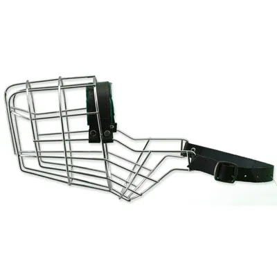 Image de Muselière en métal Doberman - chien 1 pc