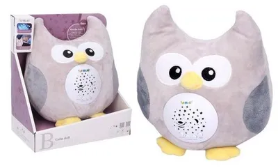 Obrázek produktu pro Wiky usínáček - zvířátko s projekcí sova 20 cm
