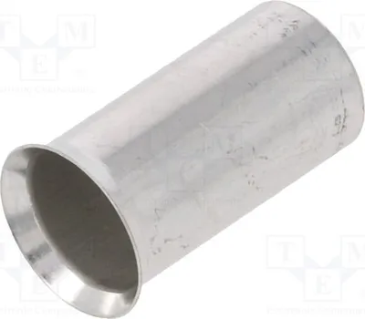 Image de 1 connecteur de raccordement pour câble de 50 mm², en cuivre étamé, de 22 mm, non isolé, modèle BM 01518 (type "ferrule" ou "embout de câble")