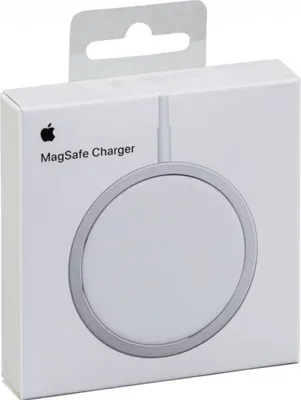 Produktbild von Apple MagSafe, Drinnen, Kabelloses Aufladen, Silber, Weiß
