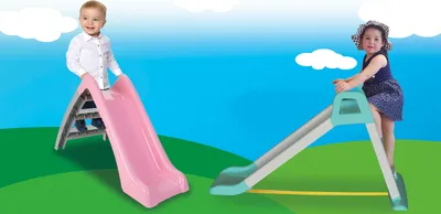 Produktbild von JAMARA Rutsche Happy Slide pastellrosa 1+