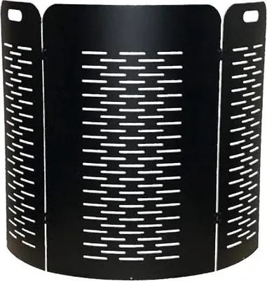 Produktbild von Funkenschutzgitter schwarz beschichtet