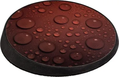 Immagine prodotto di Tappetino per mouse a disco Hama con gocce rosse