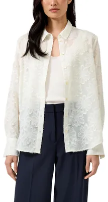 Produktbild von s.Oliver 2177033.0200.34, Bluse, Erwachsener, Weiblich, Langärmlig, Kleidungsknopf, Outer fabric: 100% polyester