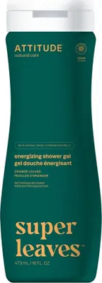 Obrázek produktu pro Energizující sprchový gel s výtažky pomerančových listů Super Leaves (Energizing Shower Gel) 473 ml
